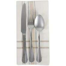 DII 100% algodón, Lavable a máquina, Cena y día Festivo Mantel/servilleta/Camino de Mesa, Harvest Wheat, Napkin, 1, 6(White Chambray) - Multicolor - Ver 3