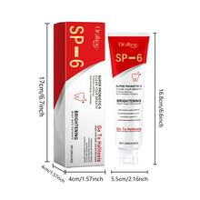oralhoe Bright Toothpaste, Clean Toothpaste, Removes Tooth Stains, Yellow Toothpaste, Gentle Ingredients For Oral Care - White - View 9