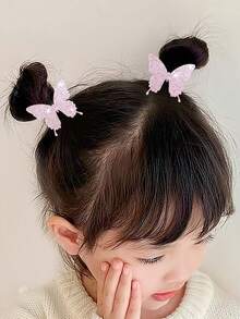 924pcs/Set Multicolor Fabric Bow Hair Clips, Cute Princess Hair Accessories, Elastic & Durable Hair Ties, Hair Bands, Rabbit Ear Hair Rings, Baby Hair Clips, Versatile For Daily Use, Girls