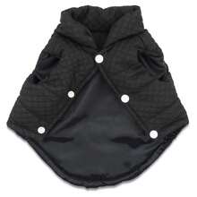 Small Dog Winter Coat Lightweight Warm Pet Clothes For Girls Boys, Puppy Cold Weather Vest, Black Soft Fleece Dog Jacket - 多色418 - 查看 4