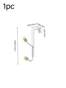1/3 chiếc Móc treo cửa bằng sắt, đơn lẻ, dễ lắp đặt cho quần áo, mũ, cà vạt, đồ dùng phòng tắm, móc treo tường, giá treo mũ áo khoác 2 móc, giá treo khăn cho cửa sau nhà bếp, phòng tắm, phòng ngủ, phòng khách, ngày lễ tình nhân, đám cưới ngày lễ tình nhân, đồ lưu trữ, đồ sắp xếp phòng tắm, đồ trang trí nhà cửa, giá treo mũ, móc treo cửa, móc treo quần áo - Nhiều màu - Xem 11