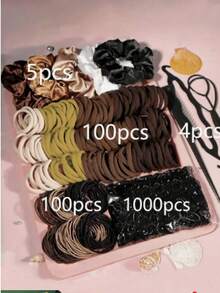 50 piezas Elásticos para el cabello invisibles de color beige y caqui, anillos de toalla de estilo diario, accesorios de viaje, regalos de apertura escolar, caja de regalo roja, nuevos regalos, accesorios para el cabello para mujeres, herramientas para el cabello, accesorios de belleza, accesorios para cabello rizado, para mujeres, otoño, viaje, herramientas para el cabello, accesorios para mujeres, cosas para el cabello, otoño, accesorios para el cabello, accesorios para el cabello para mujeres, viaje, accesorios para el cabello, accesorios para mujeres, accesorio para el cabello, accesorios para el cabello de mujeres, herramientas para el cabello, cosas para el cabello, cosas, accesorios de belleza, regalos, viaje, regalos para mujeres, cosas para el cabello, rellenos de calcetines - Camel - Ver 6