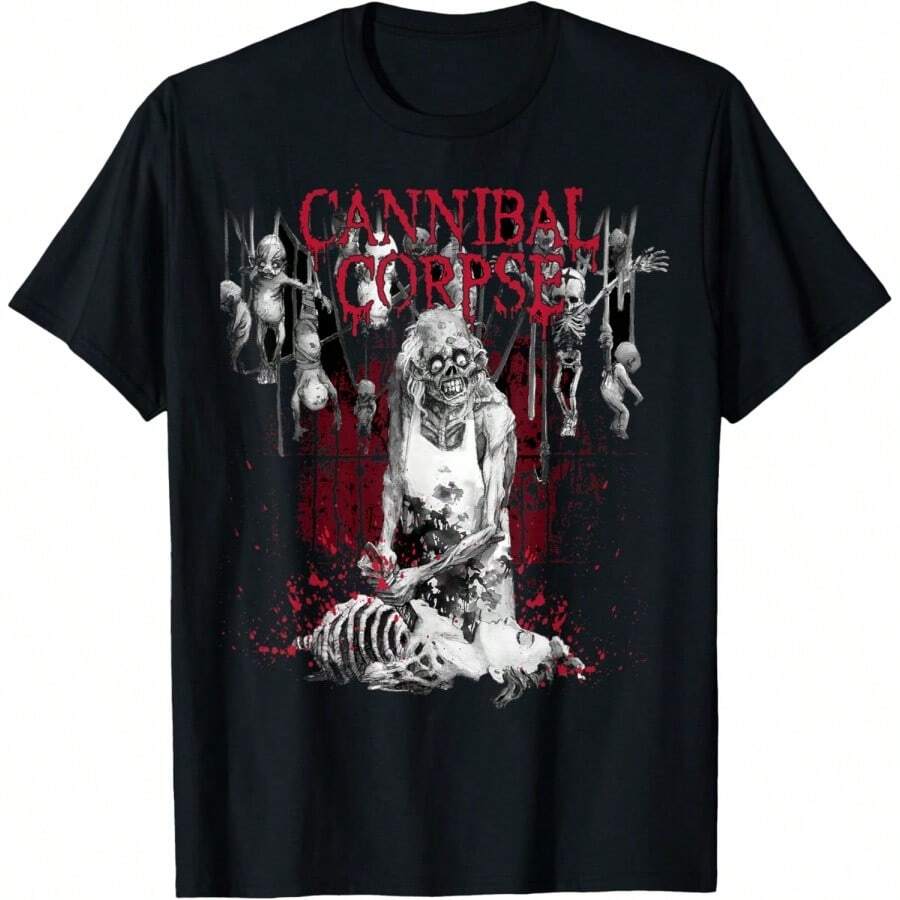 Cannibal Corpse - Butcher - Official Merchandise Short Sleeve T-Shirt(2).jpg - Negro - Ver 1