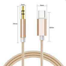 3.3 英尺 Aux 转 USB-C 音频线，USB-C 转 3.5mm 音频辅助插孔线，C 型转 3.5mm 耳机车载立体声线，兼容 17/16/15/15 Plus/Pro/Pro Max、Galaxy S25/S24/S23、iPad Pro/Air - 彩色 - 查看 11