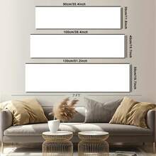 Arte de pared en lienzo art déco moderno minimalista en blanco y negro - Póster sin marco Déjalo en Dios y luego ve a dormir, adecuado para decoración de dormitorio, sala de estar, oficina en casa y aula - Decoración interior inspiradora, arte de pared para decoración del hogar, arte de pared para sala de estar, impresión artística de decoración de pared, decoración de pared para sala de estar, arte de pared pintado a mano, diseñador de interiores - transparente - Ver 5