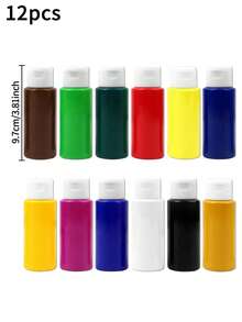 opeth Vopsea acrilică 6/12/24 culori 59ml, culori vibrante, acoperire puternică, ambalaj de capacitate mare, potrivită pentru diverse scenarii de pictură, cadou de Crăciun excelent pentru prieteni - 59 ml - Vizualizare 10