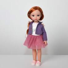 12 Inch Girl Doll, Blue Eyed Fashion Doll, Suitable For Styling Clothes, Shoes And Accessories, Princess For Girls And Children, Christmas Gift For Friends - The Whole Doll - View 7
