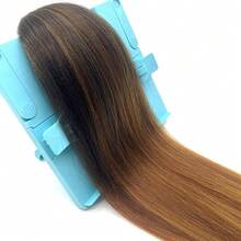 Ombre Braiding Hair Pre Stretched 1B/30/27 Curly Wavy Braiding Hair Boho Braids 26 Inch Bohemian Hypoallergenic Knotless Curls Deep Water Ocean Wave Crochet Braids Extensions 4 Packs,1B/30/27BohoBraidingHair4Packs - 1B/30/27波西米亞風編發4包 - 查看 8