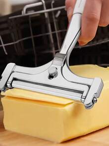 1pc/2pcs Adjustable Cheese Slicer - Easily Cut Perfectly Thin Or Thick Slices, For Restaurant Use