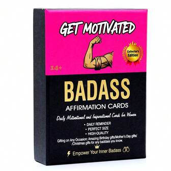 GET MOTIVATED AFFIRMATION CARDS
