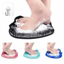 Foot Shower, Back Massager Brush, Bathroom Cleaner, Non-Slip Bathtub - Màu xanh bạc hà - Xem 4