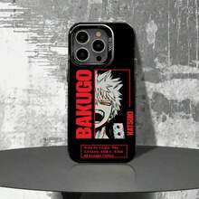 Bakugou Katsuki Hero A-Academia Case Compatible With 17, 16, 15, 14, 13, 12, 11, Pro, Air, Plus, E Black Matte Shockproof Cover.Halloween Accessories.Cute Phone Cases,Gifts For Women,Boyfriend Gifts,Christmas Gifts,Compatible With IPhone17Pro Max - z5 - 查看 3