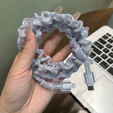 1pc 1.4M Laser Protective Sleeve Data Cable, Phone Charger Cable - Multicolor - View 23