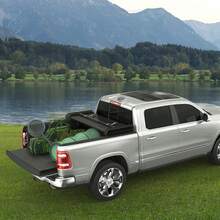 5.8 Ft Tonneau Cover Soft Tri-Fold For 2019-2025 Chevy  GMC Sierra 1500 - 預設 - 查看 8