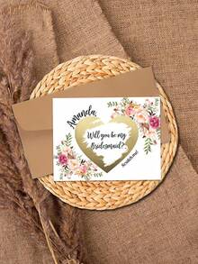 Cartes à gratter personnalisées pour mariage, cartes à gratter pour demande en mariage, invitations pour demoiselles d'honneur. Veux-tu être ma demoiselle d'honneur ? Certificats de demoiselle d'honneur, cartes à gratter pour demoiselle d'honneur en chef, demoiselle d'honneur, demoiselle d'honneur en chef, fille de fleurs, cadeaux de mariage, décorations de mariage - verticale - Voir 10