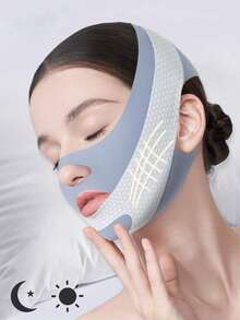 V-Face Facelifting-Bandage – Wiederverwendbares Doppelkinn-Band Für Straffere Gesichts- & Kieferkontur | Verstellbar & Atmungsaktiv