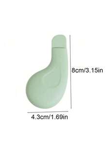 1pc Blackhead Removal Tools, Silicone Nose Blackhead Remover, Green And Pink Blackhead Remover, Facial Scraper, Deep Cleansing Master, Pore Extractor, Gentle And Skin Scrub, Suitable For Skin And Nose, Blackhead Peeling Machine Output Device, Home Beauty Peeling Instrument For Pore Cleaning, Ergonomic Blackhead Scraper