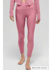 Alo Yoga 7/8 High-Waist Airlift Legging - 粉色 - 查看 2