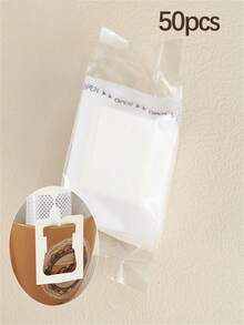 20/40/50/100pcs Portable Hanging Ear Coffee Filter Bag - Disposable Drip Coffee Filters For Travel, Camping, Home, Office - Compatible With Various Coffee Cups/ Utensils, Camping Essentials, Home Brewing, Easytouse Design, Compact Design, Highquality Paper