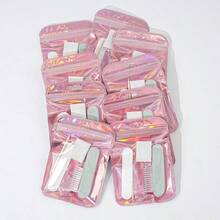 1/5/10pcs Manicure And Pedicure Set, Mini Nail File And Orange Nail Stick Set, Double-Sided Nail File, Wooden Cuticle Pusher, Nail Cleaning Tools, Nail Stick, Nail Art Brush,Nail Tech Supplies For DIY Nail Polishing Care