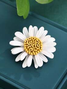 1 chiếc trâm cài áo thời trang hoa cúc nhỏ tráng men cổ điển nhiều màu, thích hợp cho quần áo, tiệc tùng, quà tặng đám cưới - Nhiều màu - Xem 11