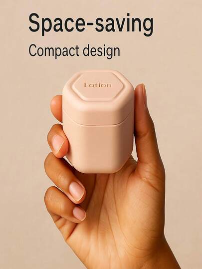 一套（3个）磁吸盖旅行收纳盒，3个小胶囊，可装沐浴露、洗面奶、防晒霜等，适合旅行、浴室、户外活动，是送给朋友的最佳礼物。