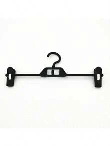 1pc/5pcs/10pcs,Pants Rack Pants Jacket Rack Seamless Non-Slip Telescopic Wardrobe Storage Hanger Hanger Hanger Pants Clip - Black - View 9