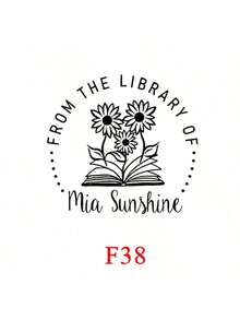 Personalisierter Buchprägestempel (1 Stück), individueller Buchprägestempel, Prägestempel "Aus der Bibliothek", Geschenk für Bücherliebhaber, Bibliotheksprägestempel, Logoprägestempel, personalisierter Hochzeitsprägestempel, Papierprägestempel, Valentinstagsgeschenk, Handprägestempel, multifunktional, dekorativ, wiederverwendbar, modern, bunt, niedlich, Vintage, Cartoon, Kawaii, individuell, personalisiert, einzigartig, maßgeschneidert, für Mitarbeiter, Kunden, Studenten, für Büro/Arbeit/Schule, Bürodekoration