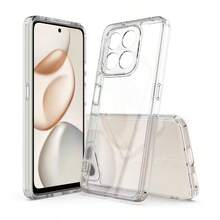 2pcs High-Definition Transparent TPU Phone Cases, Compatible With Models Of Xiao M I, Redmi, Hua Wei, And Honor Phone Series. Flexible Anti-Drop Phone Cases, Providing Comprehensive Protection, Scratch-Resistant Back Cover, Transparent Design, Soft Touch, Ultra-Thin Design, Mobile Accessories, Minimalist Cover - Clear - View 2
