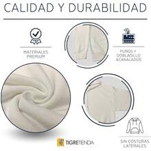 UANL Sudadera con Capucha Hombre Hoodie Papel picado - Blanco + CH - Ver 5