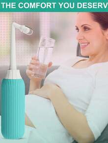 500毫升容量便携式手持式冲洗器，小巧旅行冲洗器