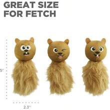 Outward Hound By Nina Ottosson Puppy Hide N' Slide Treat Puzzle Enrichment Dog Toy, Green - 額外花栗鼠(棕色) - 查看 6