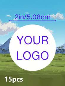 Custom Logo Stickers, Personalized Business, Wedding, Packaging Labels, Personalized Stickers, Party Stickers,Birthday Stickers,Christmas Stickers,Thanksgiving Stickers,Holographic Sticker,Transparent Stickers, Simple Aesthetic Design, Event Decorations, Waterproof Labels, For Commercial, Events, Branding