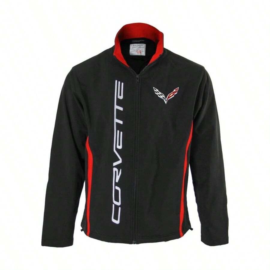- chamarra de polister para todas las estaciones, unisex para hombres y mujeres - M + Corvette - Ver 1