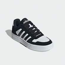 阿迪达斯（Adidas）男女鞋，新款D-Pad时尚复古耐穿轻便舒适低帮休闲运动鞋JR8328 - 黑與白 - 查看 1