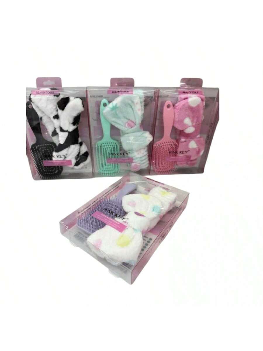 KIT DE DIADEMA CON CEPILLO