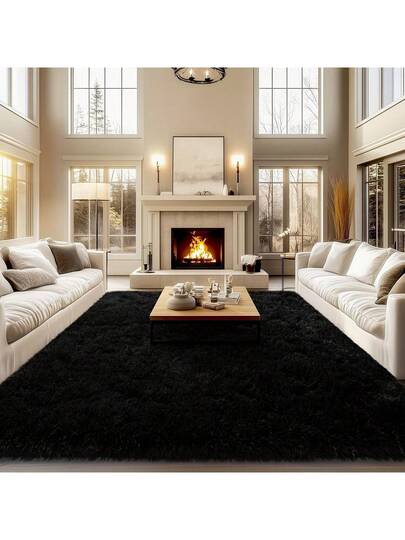 Nordic Printed Plush Tapijt Anti Slip Bottom, Water Absorbent Bathroom, Zachte Com Tafel Thick Sponge, Living Room, Bedroom, Balcony, Study Bathroom