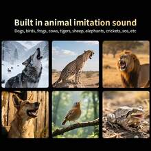 - Cmara digital con enfoque ajustable, niveles de brillo+ cmara de visin nocturna 4K multicolor de da y noche, doble uso, 28x de larga distancia, zoom WiFi con tarjeta TF de 16 G - negro - - Ver 7