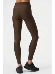 Alo Yoga 7/8 High-Waist Airlift Legging - Cà phê nâu - Xem 2