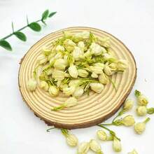 10/300g Natural High-Quality Jasmine Dried Flower Bud Dried Plant Decoration - Perfect For Indoor Home Decoration Ornaments - Holiday Events, Parties, Table Arrangements, Flower And Grass DIY Candles, Dried Floral Fragrance Decoration Handicrafts, Flower Bags, Sachet Making - Green - View 2