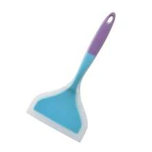 JINFEIFAN 1pc Home Use Silicone Spatula For Cooking Pancakes And Eggs, High-Temperature Resistant, Non-Stick Pan Tamagoyaki Spatula And Scraper - Multicolor - View 11