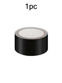 1/2pcs Black Matte Cloth Duct Tape, Tear-Resistant, High Tensile Strength, Easy To Tear By Hand, Waterproof, Suitable For Stage Lighting, No Reflection