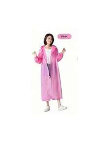 Thickened Adult Disposable Raincoat, Windproof And Waterproof EVA Thickened Full Body All In One Raincoat, Outdoor Cycling, Portable Raincoat,Reusable Hooded Raincoats, EVA Rain Ponchos Lightweight Rain Coat Waterproof Rain Gear, Men's And Women's Outdoor Clothing For School,Office,Household,Travel, Back To School Supplies Umbrella For Women Umbrella Rainproof Windproof - Multicolor - View 9