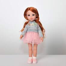 12 Inch Girl Doll, Blue Eyed Fashion Doll, Suitable For Styling Clothes, Shoes And Accessories, Princess For Girls And Children, Christmas Gift For Friends - The Whole Doll - View 9