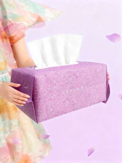 Clown Orange Soft Cotton Face Towel, Portable Daily Use Soft Comfortable Face Cloth