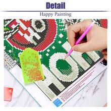 [Free Shipping]Uuxsretaio Christmas Diamond Painting Kits For Adults, Diamond Art For Adults Beginner, Easy Diamond Art Painting Kits, Diamond Dots Gem Art For Aesthetic Room Decor 12X16 Inch,G8458-US - G8458-美國 - 查看 7