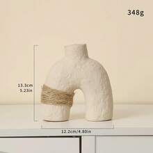 1 pieza Juego de decoración escultórica abstracta moderna, adornos artísticos nórdicos hechos a mano para decoración del hogar, centro de mesa de la sala de estar, exhibición en estantería del dormitorio, decoración de habitación para boda y días festivos - Multicolor - Ver 8