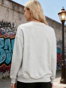 Cute Cardiac Nurse Apparel For Cardiac Nurse, Cardiac Nurse Sweatshirt - 灰色 - 查看 6