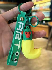 1pc New Italian Brainrot Animals Tralalero Tralala Keychains For Accessories Funny Sigma Skibidi Rizz Cat Silly Meme Keyrings Fans Friends Gifts(The Color Of The Circular Ring Of This Key Is Random)