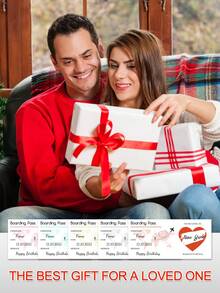 1 Peça Cartão de Raspar Personalizado para Aniversário, Cartão de Presente Surpresa Personalizado para Revelar, Diversão Feliz Aniversário Revelar para Amigos ou Família, Lembrança Única, Presente Personalizado, Cartão de Raspar de Aniversário Personalizado